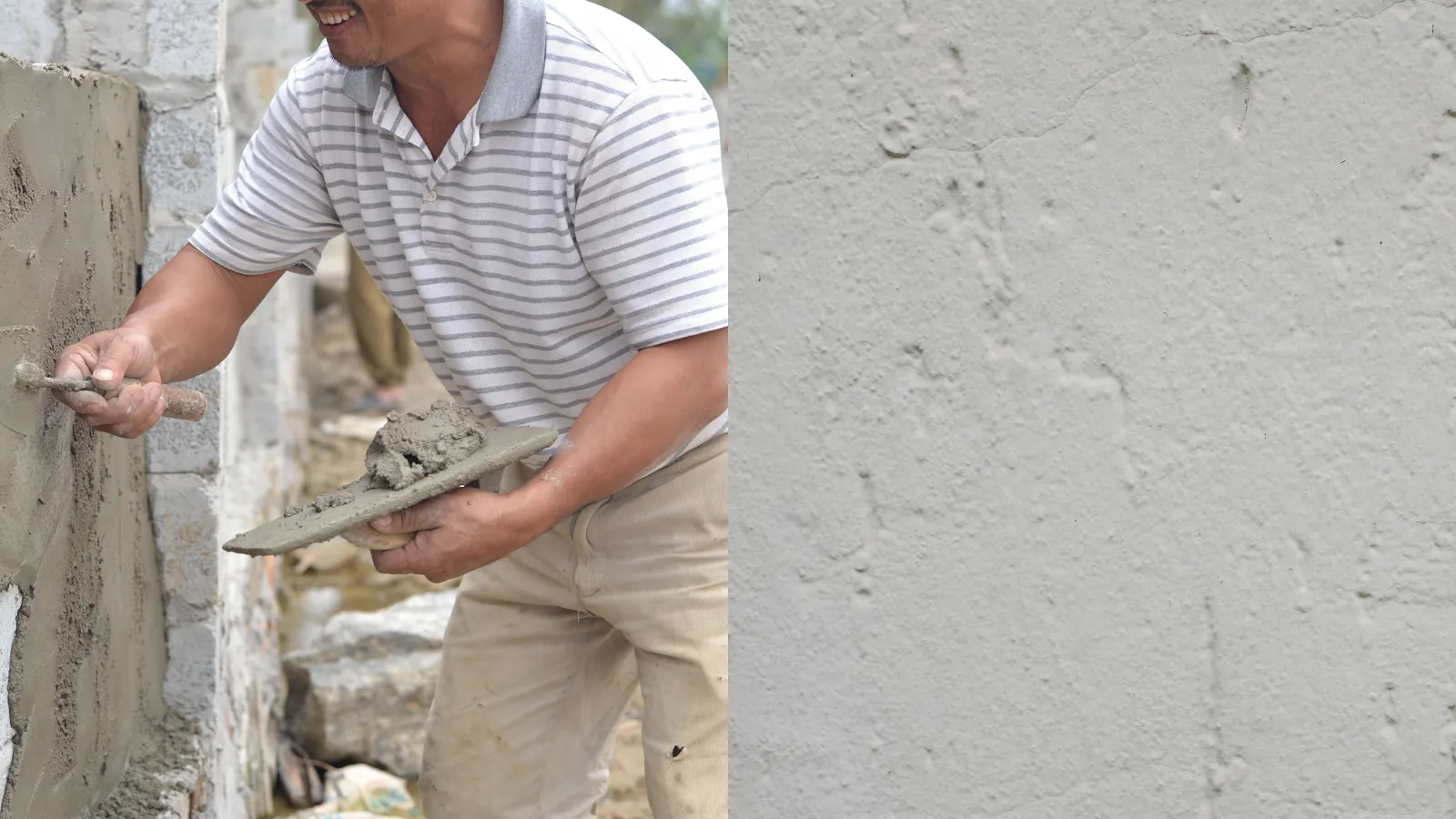 Traditional Stucco Repair Reno wall system and stucco work